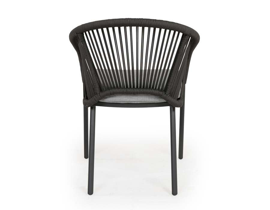 Nora Chair Dark Grey incl. seat cushion