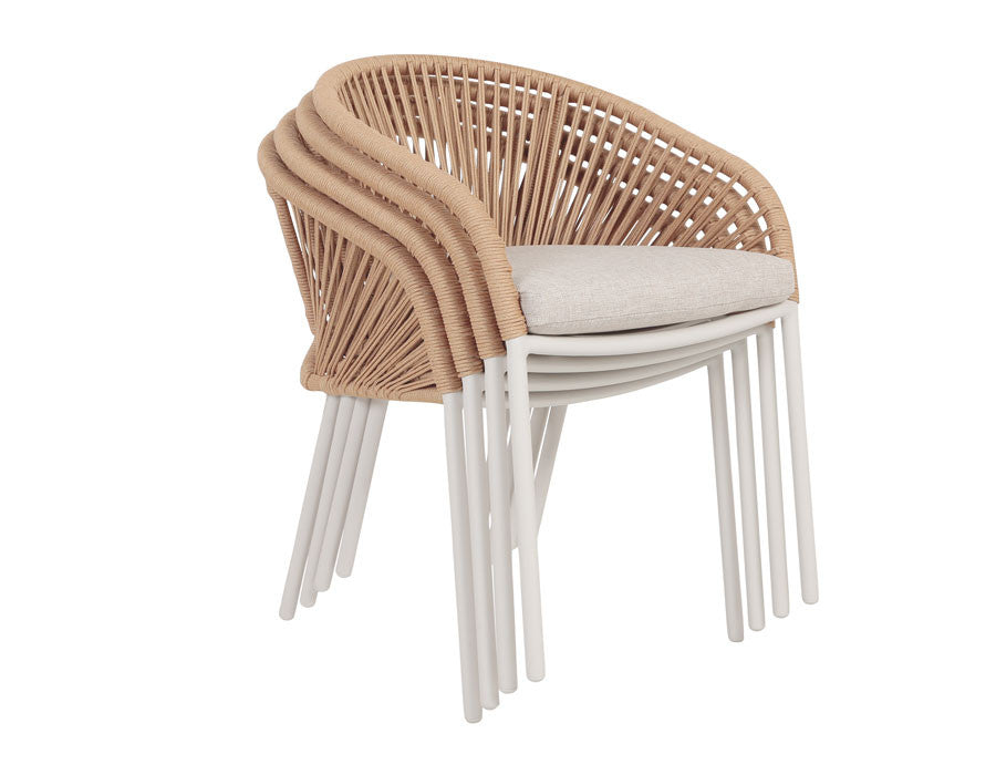 Nora Chair Sand incl. seat cushion