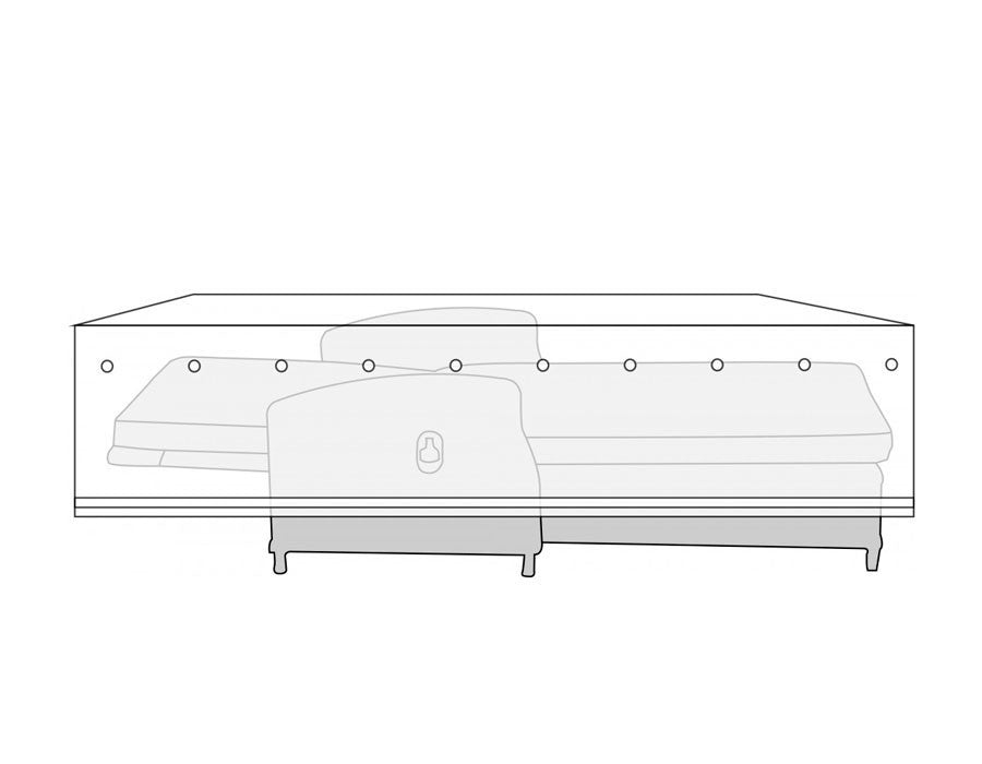 Cover (210x88) for Rio sunbed