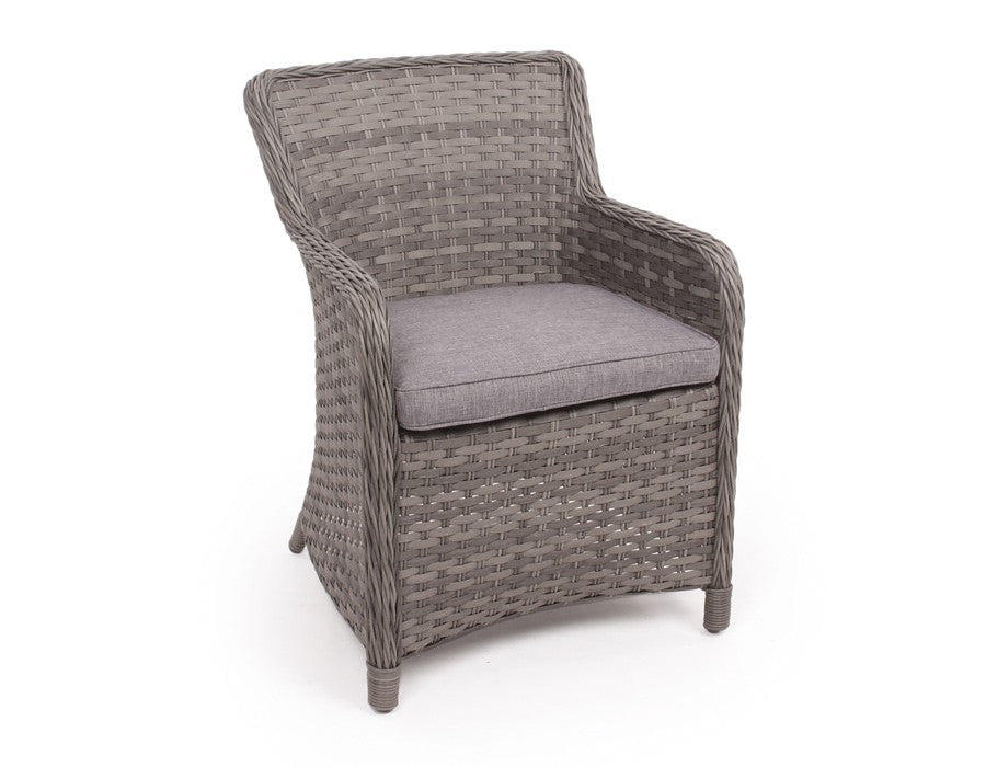 Rio GREY dining chair w/cushion (2 in a box)