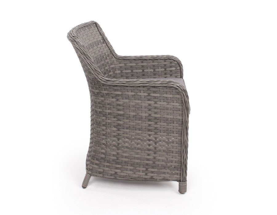 Rio GREY dining chair w/cushion (2 in a box)