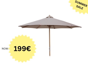 Sombrilla Sienna Ø3 M - Naturaleza